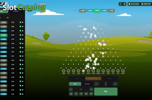 Οθόνη3. Golf Plinko Κουλοχέρης