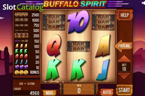 Οθόνη2. Buffalo Spirit (3x3) Κουλοχέρης
