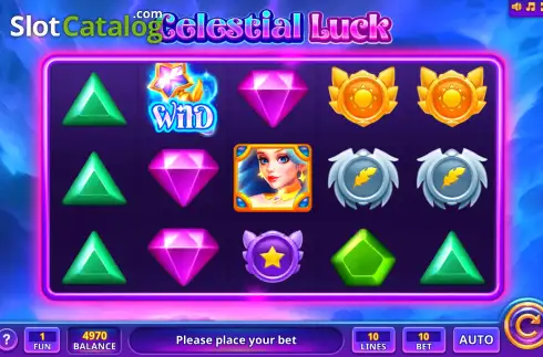 Οθόνη2. Celestial Luck Κουλοχέρης