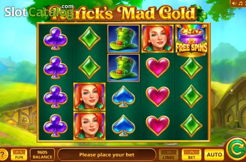 Οθόνη2. Patrick's Mad Gold Κουλοχέρης