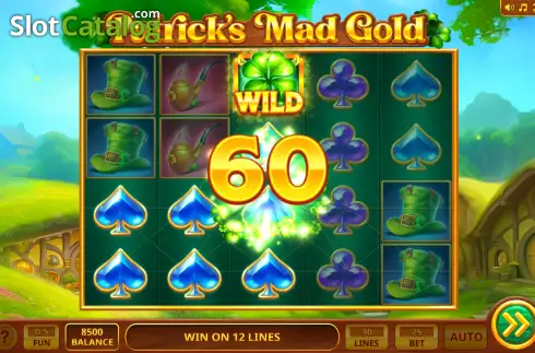 Οθόνη3. Patrick's Mad Gold Κουλοχέρης