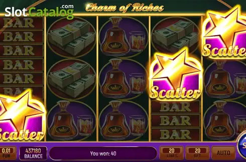 Οθόνη3. Charm of Riches Κουλοχέρης