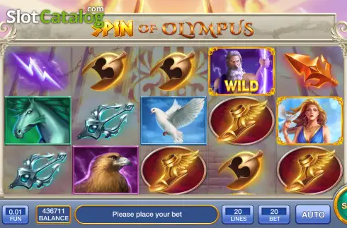 Οθόνη2. Spin of Olympus Κουλοχέρης