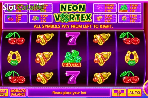 Οθόνη2. Neon Vortex Κουλοχέρης