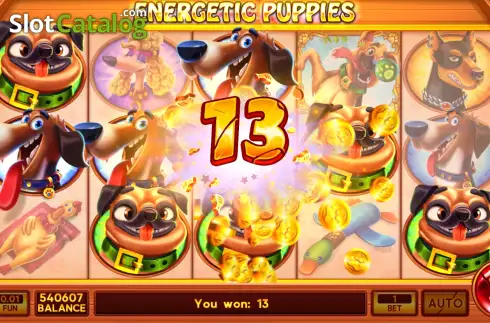 Οθόνη3. Energetic Puppies Κουλοχέρης
