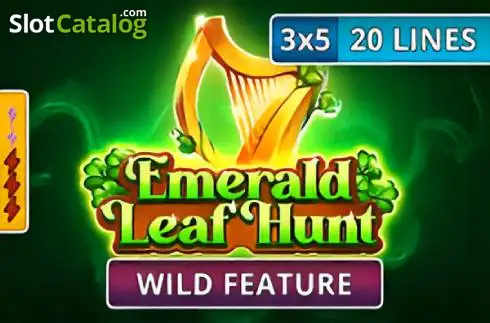 Emerald Leaf Hunt Λογότυπο Emerald Leaf Hunt Λογότυπο
