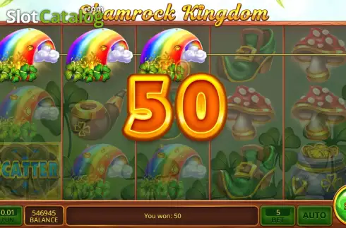 Οθόνη2. Shamrock Kingdom Κουλοχέρης