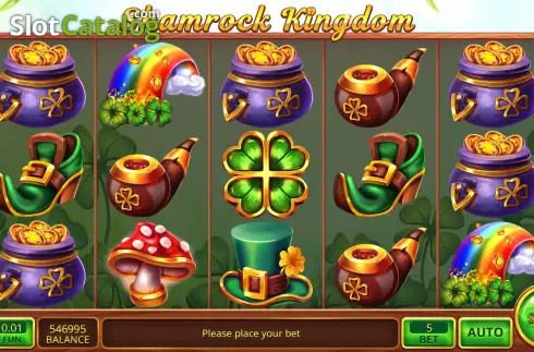 Οθόνη3. Shamrock Kingdom Κουλοχέρης