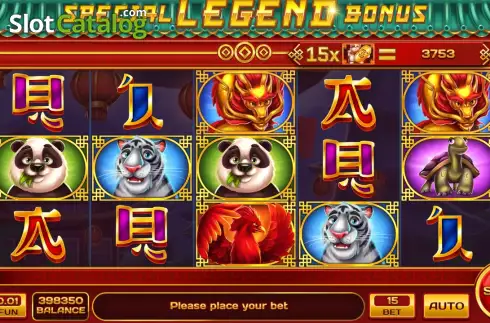 Οθόνη2. Special Legend Bonus Κουλοχέρης