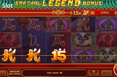Οθόνη3. Special Legend Bonus Κουλοχέρης