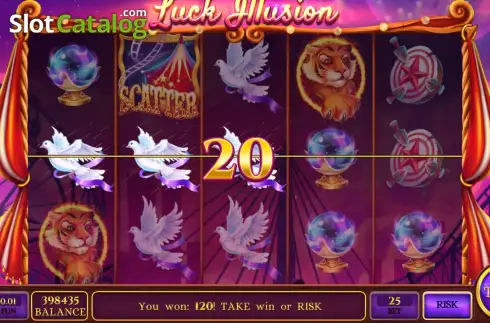 Οθόνη3. Luck Illusion Κουλοχέρης