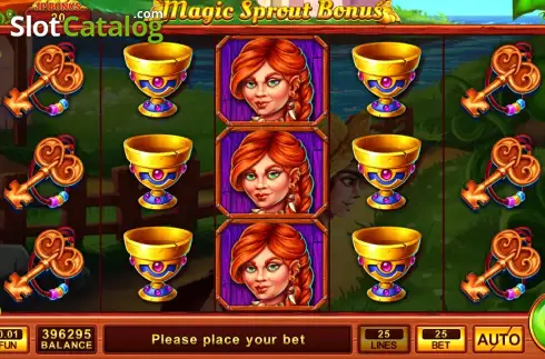 Οθόνη2. Magic Sprout Bonus Κουλοχέρης