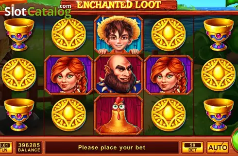 Οθόνη2. Enchanted Loot Κουλοχέρης 