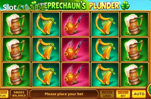 Οθόνη2. Leprechaun’s Plunder Κουλοχέρης