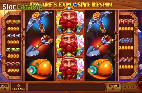 Οθόνη2. Dwarf’s Explosive Respin Κουλοχέρης