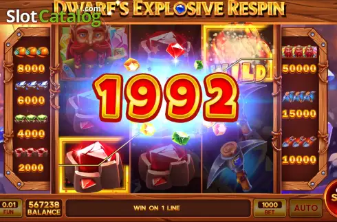 Οθόνη3. Dwarf’s Explosive Respin Κουλοχέρης