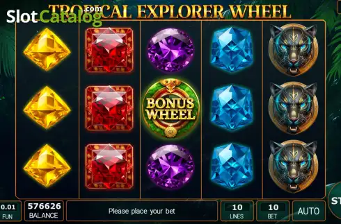 Οθόνη2. Tropical Explorer Wheel Κουλοχέρης 