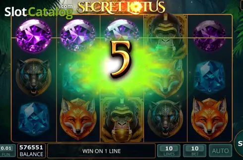 Οθόνη3. Secret Lotus Κουλοχέρης