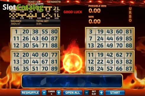 Οθόνη2. Fury Bingo Κουλοχέρης