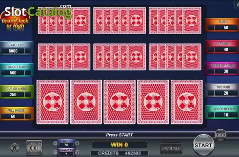 Οθόνη2. Poker 7 Grand Jack or High Κουλοχέρης