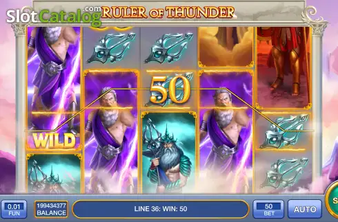 Οθόνη3. Ruler of Thunder Κουλοχέρης 