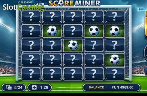 Οθόνη3. Score Miner Κουλοχέρης