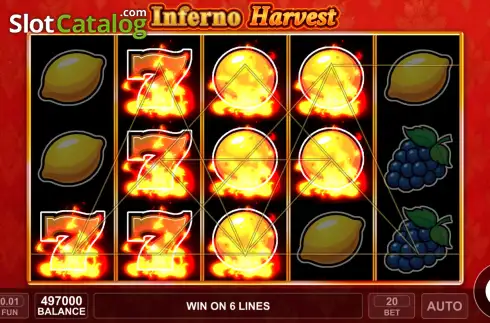 Οθόνη3. Inferno Harvest Κουλοχέρης