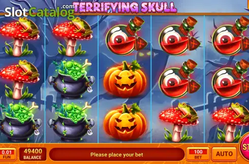 Οθόνη2. Terrifying Skull Κουλοχέρης