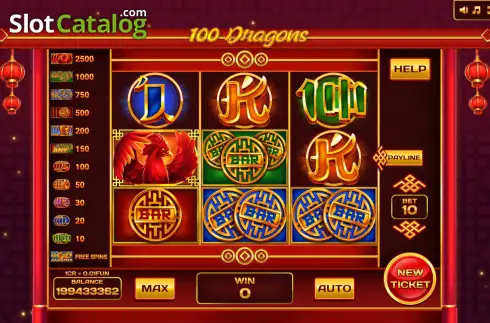 Οθόνη2. 100 Dragons - Open Tabs (3x3) Κουλοχέρης