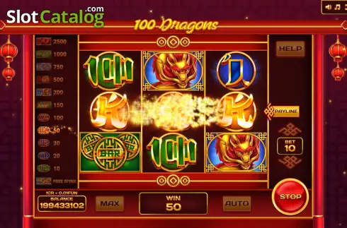 Οθόνη3. 100 Dragons - Open Tabs (3x3) Κουλοχέρης