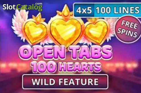 100 Hearts - Open Tabs Λογότυπο 100 Hearts - Open Tabs Λογότυπο