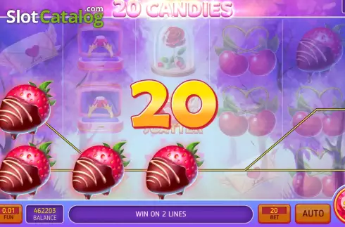Οθόνη3. 20 Candies - Open Tabs Κουλοχέρης