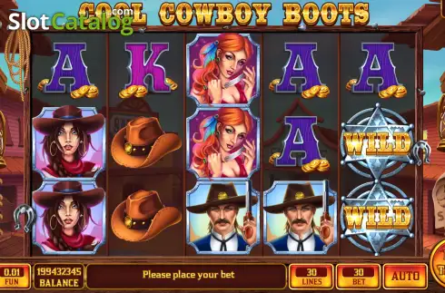Οθόνη2. Cool Cowboy Boots - Open Tabs Κουλοχέρης