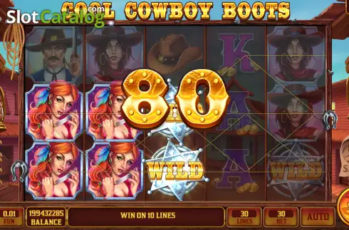 Οθόνη3. Cool Cowboy Boots - Open Tabs Κουλοχέρης