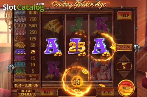 Οθόνη3. Cowboy Golden Age - Open Tabs (3x3) Κουλοχέρης