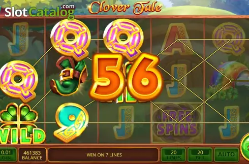 Οθόνη3. Clover Tale - Open Tabs Κουλοχέρης 