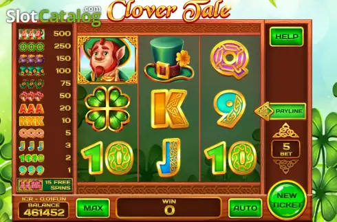 Οθόνη2. Clover Tale - Open Tabs (3x3) Κουλοχέρης 