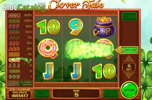 Οθόνη3. Clover Tale - Open Tabs (3x3) Κουλοχέρης 