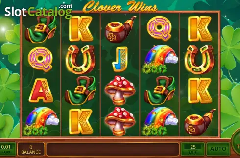 Οθόνη2. Clover Wins - Open Tabs Κουλοχέρης