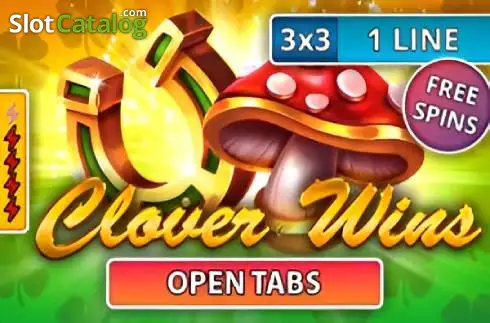 Clover Wins - Open Tabs (3x3) Λογότυπο
