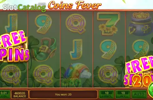 Οθόνη3. Coins Fever - Open Tabs Κουλοχέρης