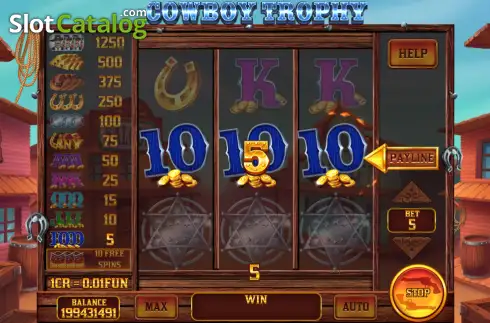 Οθόνη3. Cowboy Trophy - Open Tabs (3x3) Κουλοχέρης