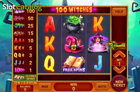 Οθόνη2. 100 Witches - Open Tabs (3x3) Κουλοχέρης