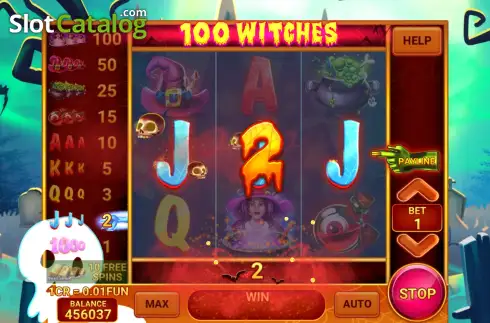 Οθόνη3. 100 Witches - Open Tabs (3x3) Κουλοχέρης
