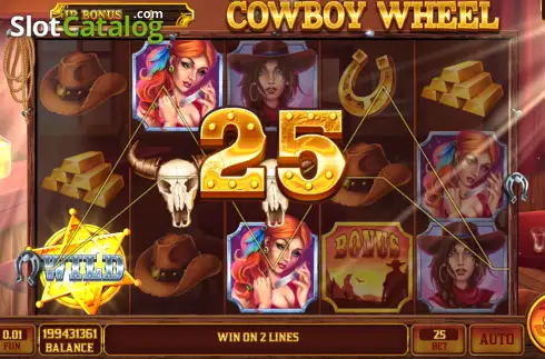 Οθόνη3. Cowboy Wheel - Open Tabs Κουλοχέρης