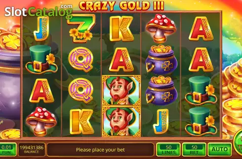 Οθόνη2. Crazy Gold III - Open Tabs Κουλοχέρης
