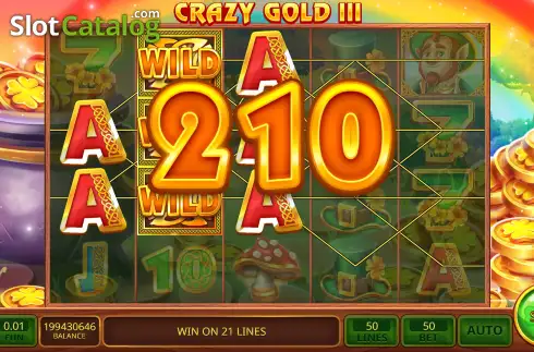 Οθόνη3. Crazy Gold III - Open Tabs Κουλοχέρης