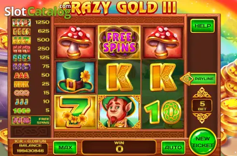 Οθόνη2. Crazy Gold III - Open Tabs (3x3) Κουλοχέρης 