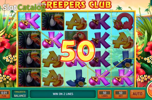Οθόνη3. Creepers Club - Open Tabs Κουλοχέρης