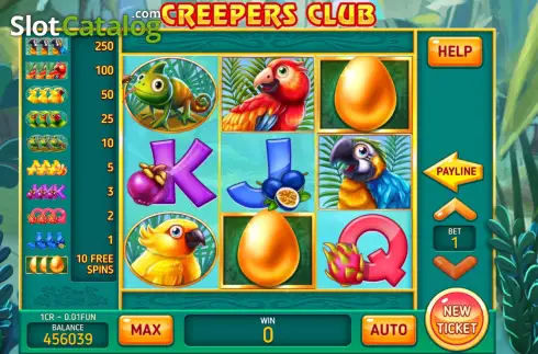 Οθόνη2. Creepers Club - Open Tabs (3x3) Κουλοχέρης